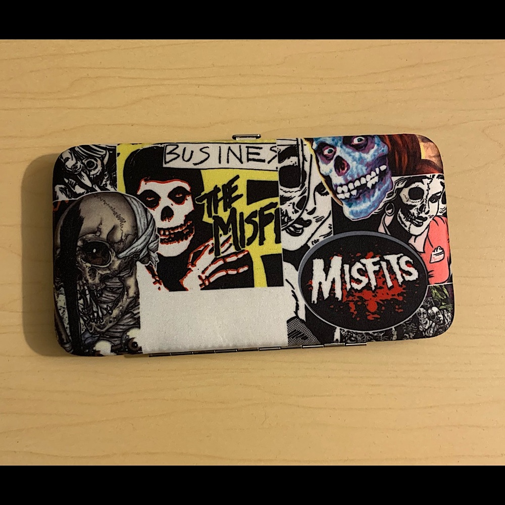 Edgy Misfits wallet/clutch